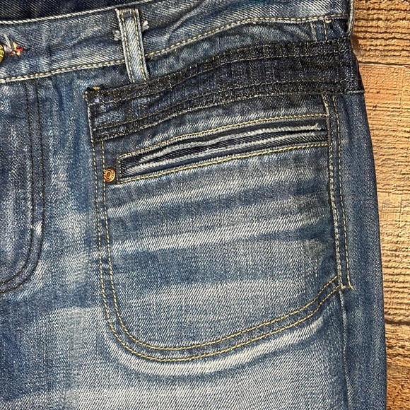 Diesel Crossim Dark Wash Denim Jeans Straight Leg Size 32 - Picture 5 of 14